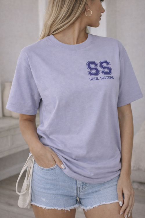 SS Varsity Lavender T-Shirt