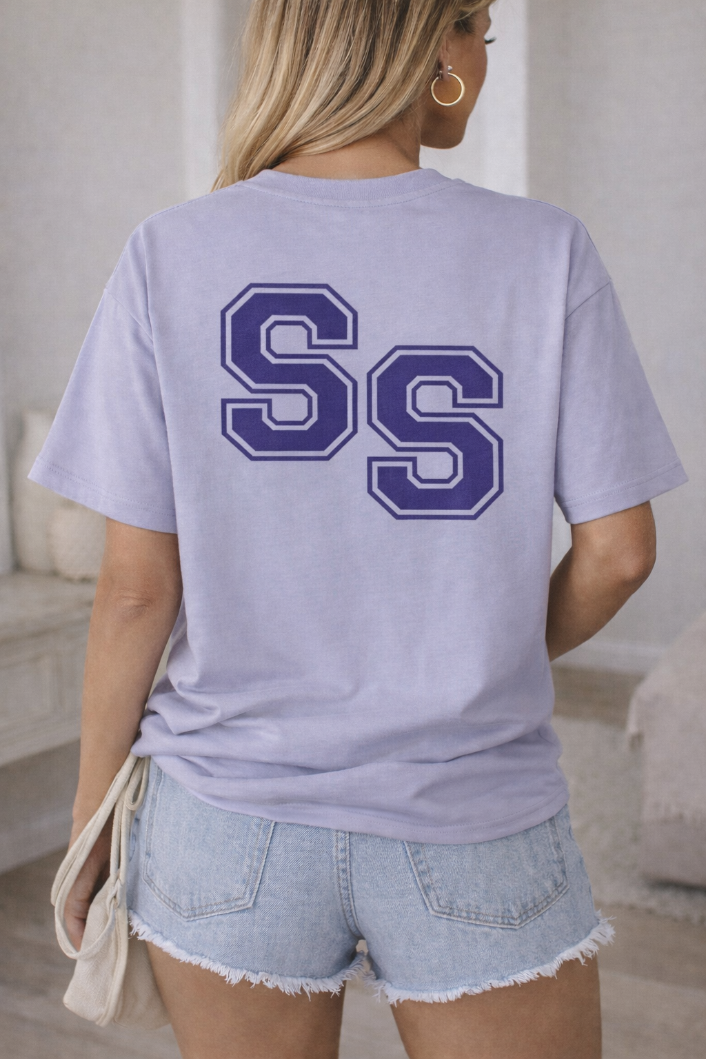 SS Varsity Lavender T-Shirt